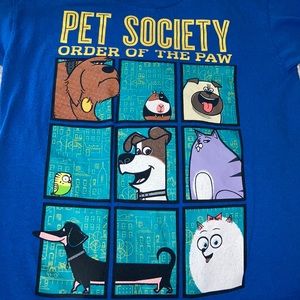 Sale 5/$25 Secret Life of Pets boys T-shirt